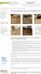 Mobile Screenshot of greenflooringsupply.com